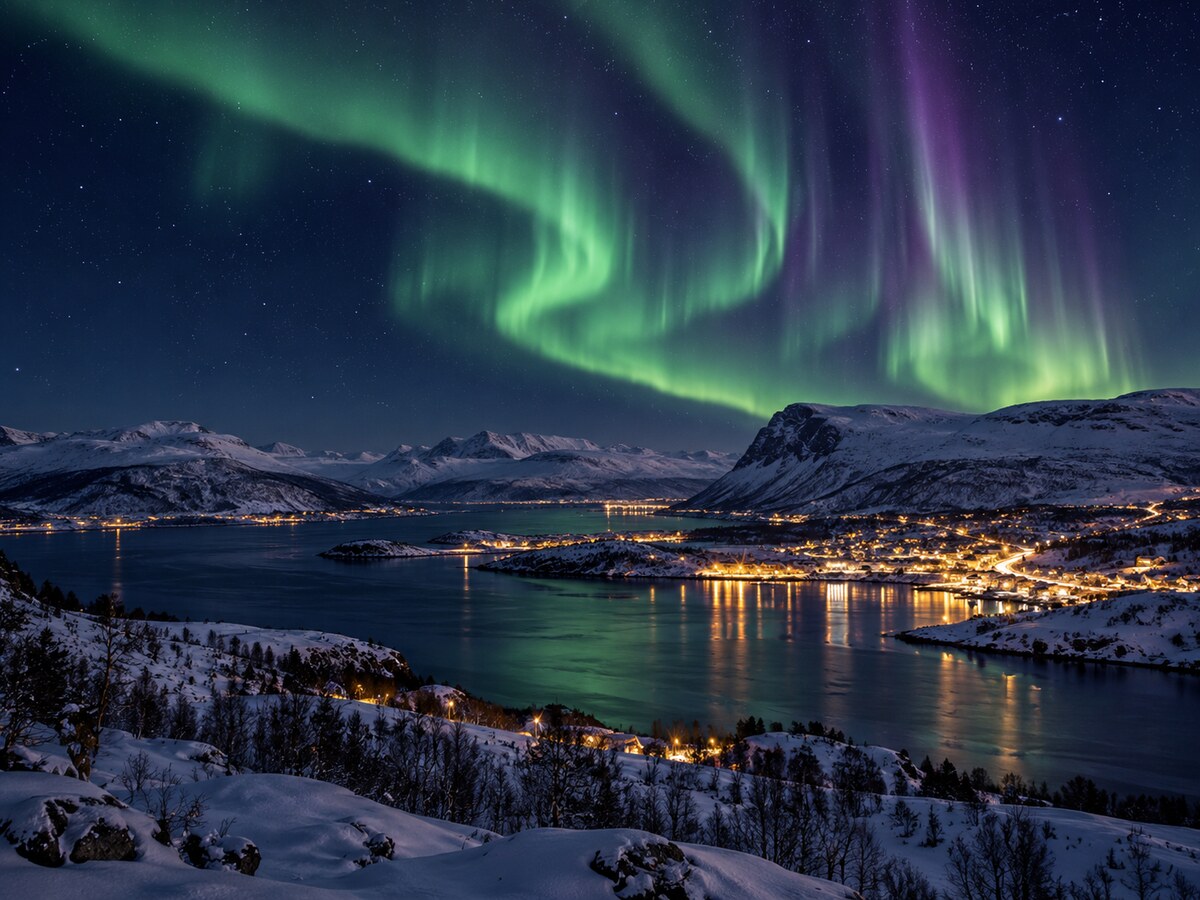 Alta Map Northern Lights in Alta, Norway: Forecast | Aurora Alerts