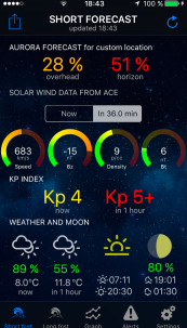 The Moon - Aurora Borealis Notifications